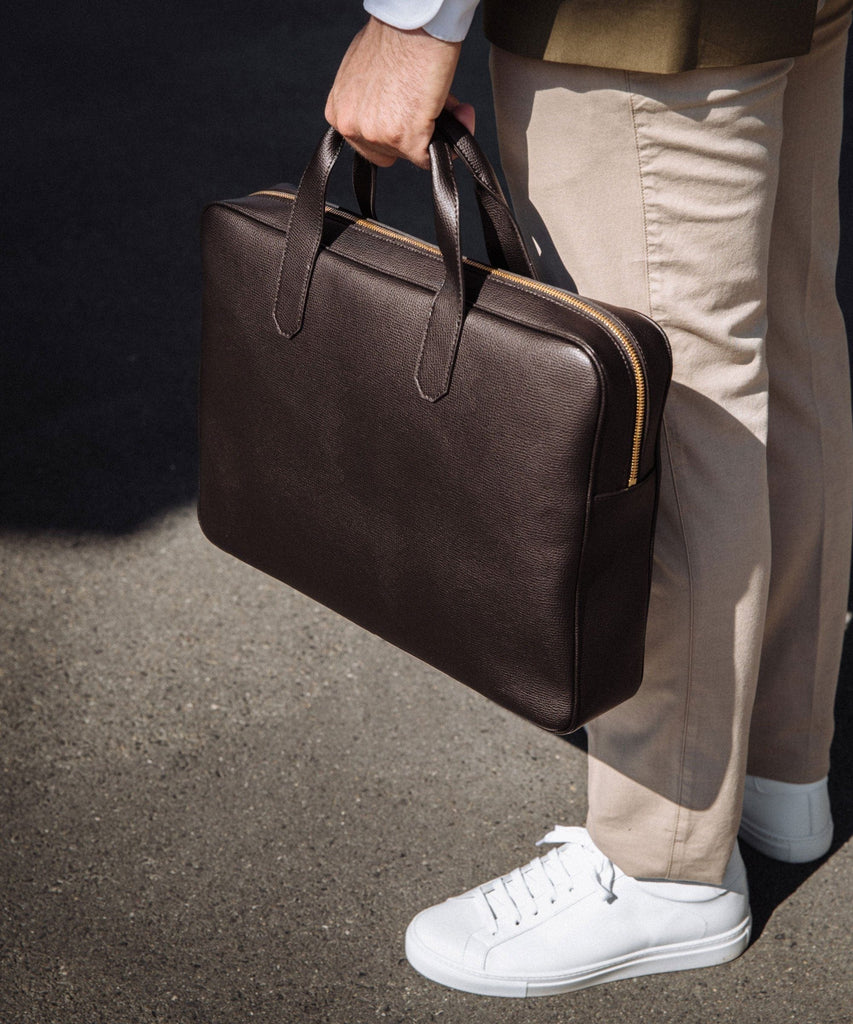 Product Title Brown Pelikamo Swiss Made Menswear