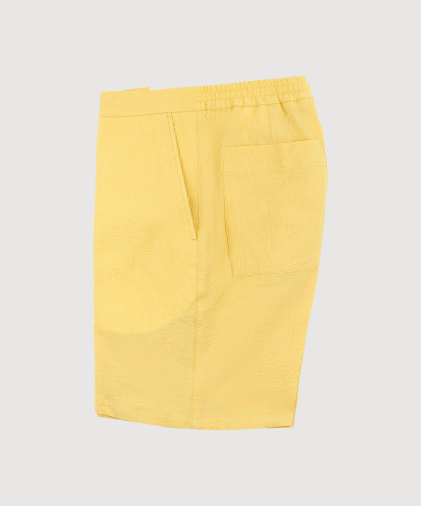 Seersucker-Wochenendshorts