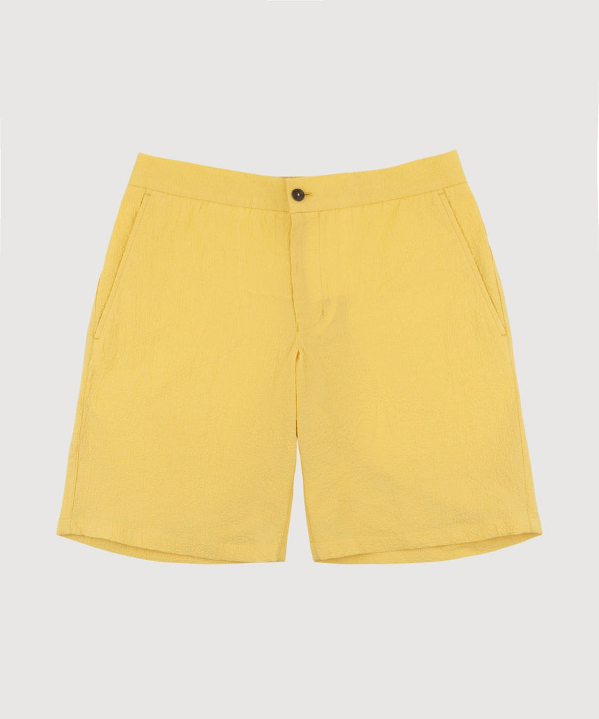 Seersucker-Wochenendshorts