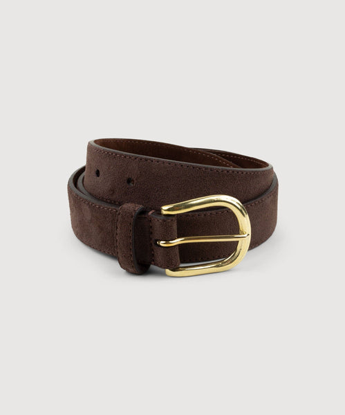 Relaxed Suede Belt