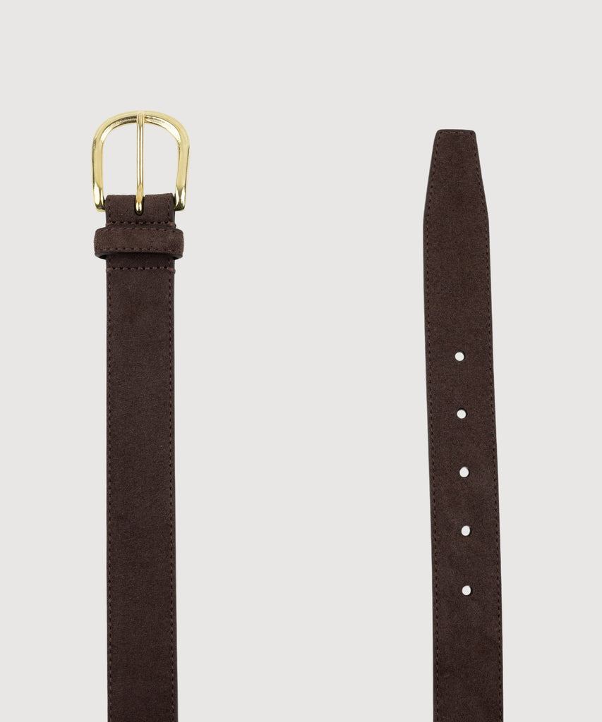 Relaxed Suede Belt