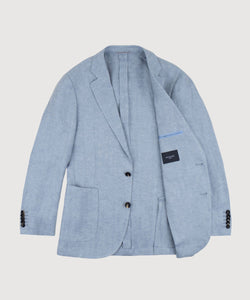 Herringbone Linen Jacket