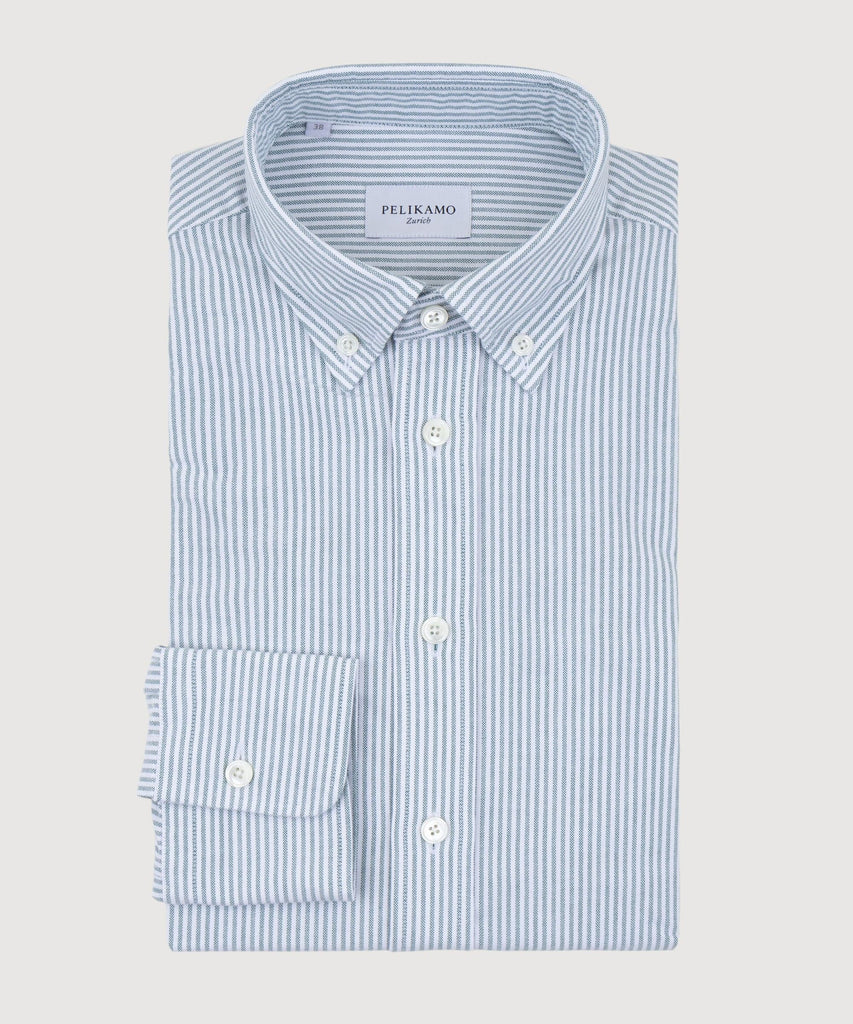 Button Down Oxford Shirt Striped