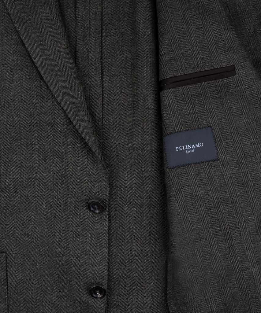Herringbone Linen Jacket