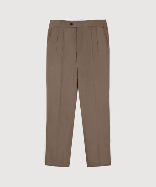 Light Pleated Dinner Trousers