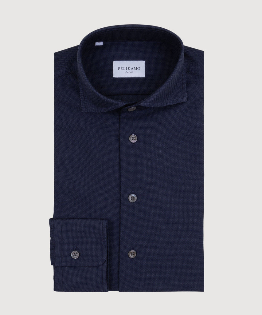 Honeycomb Cotton Shirt