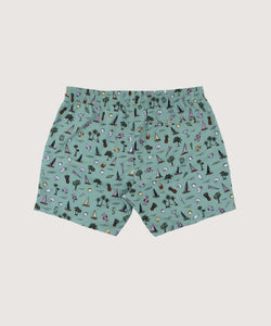 Printed Swim Shorts