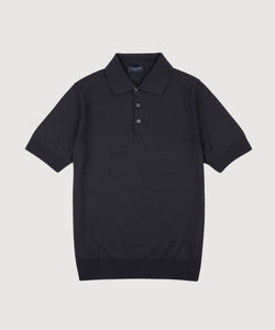 Short Sleeve Polo Sweater