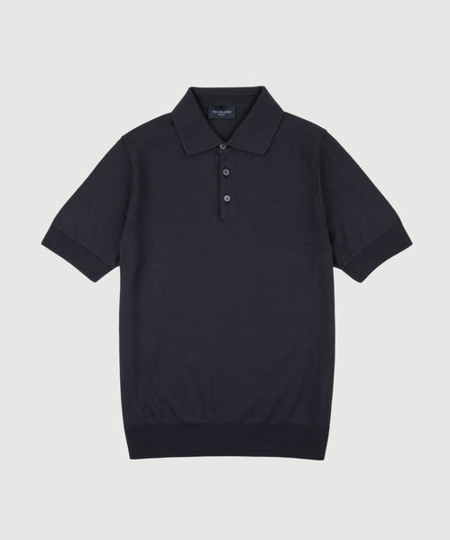 Short Sleeve Polo Sweater