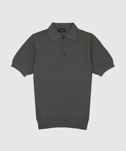 Short Sleeve Pique Polo Sweater