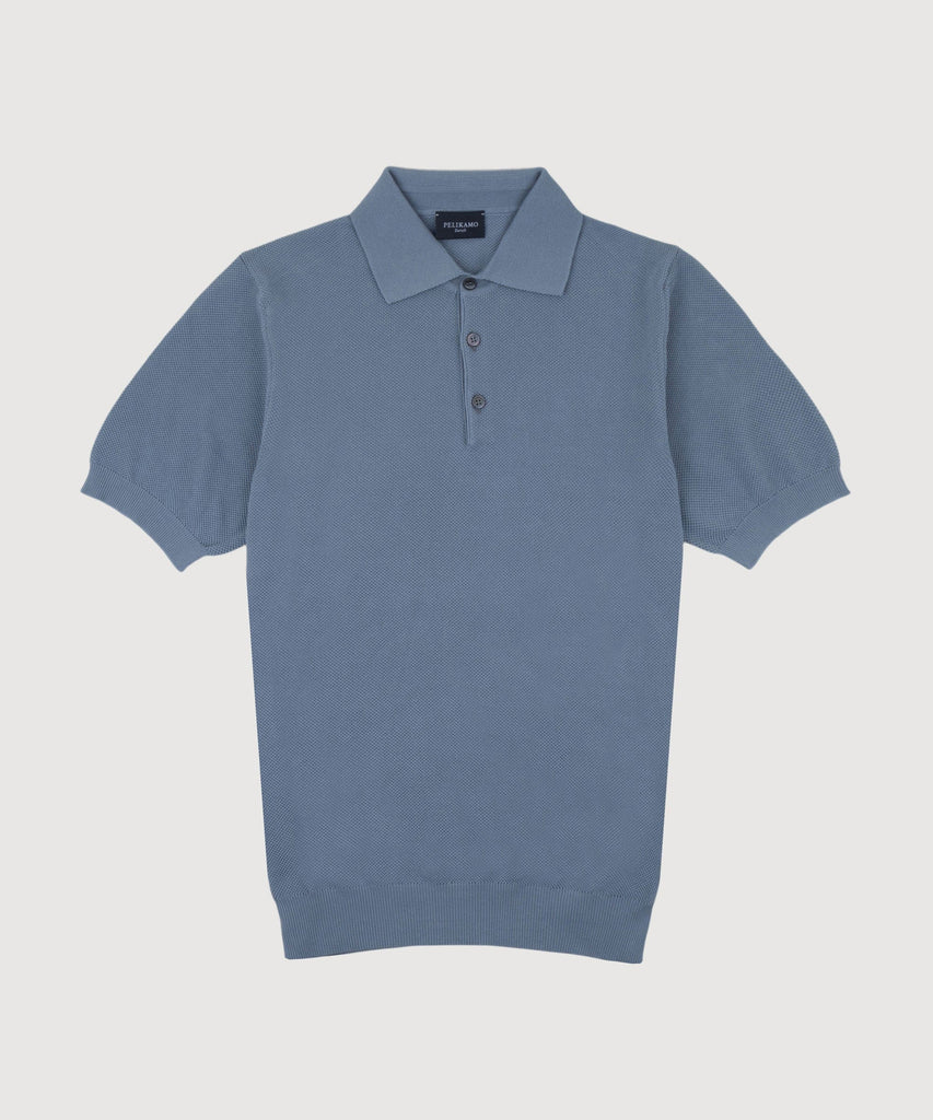 Short Sleeve Pique Polo Sweater