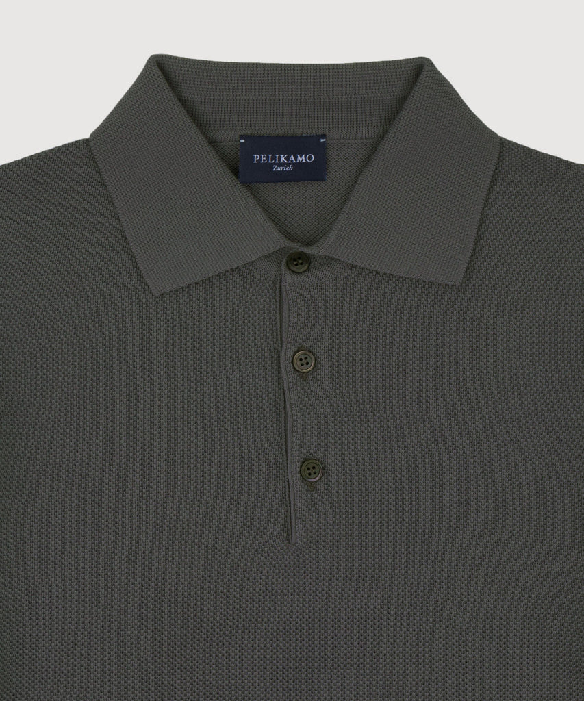 Short Sleeve Pique Polo Sweater
