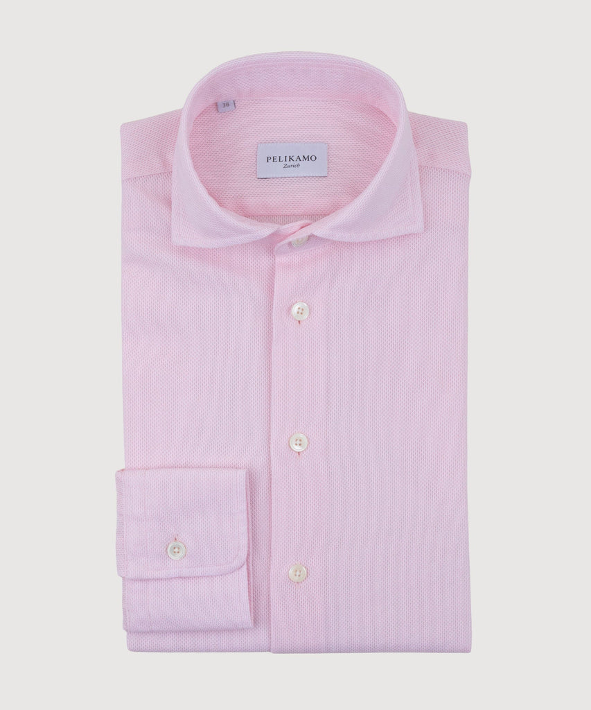 Honeycomb Cotton Shirt