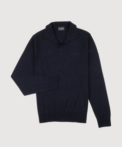 Cotton Casual Polo Sweater