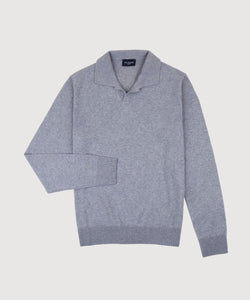 Cotton Casual Polo Sweater