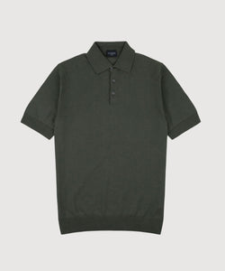 Short Sleeve Polo Sweater