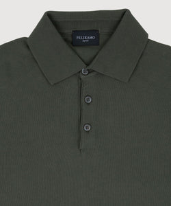 Short Sleeve Polo Sweater
