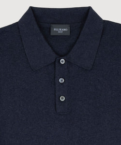 Straight Short Sleeve Polo Sweater
