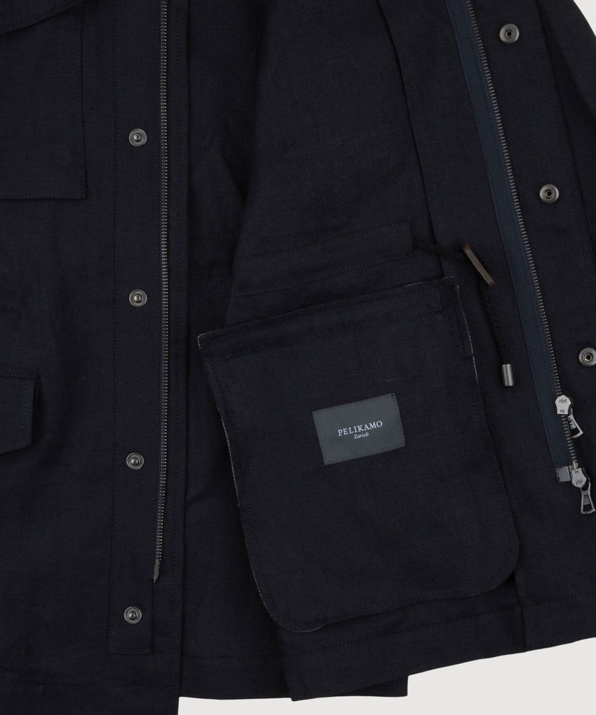 Linen Field Jacket