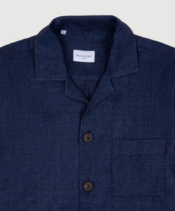 Twill Linen Shirt Jacket