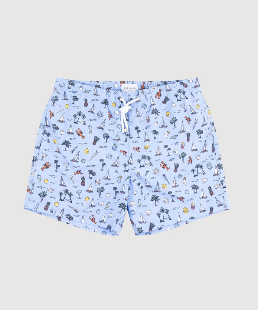 Printed Swim Shorts