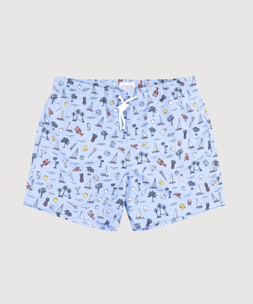 Printed Swim Shorts