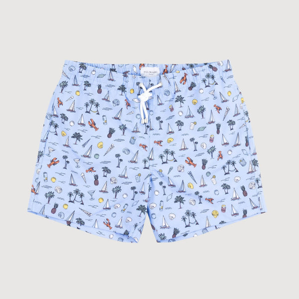 Printed Swim Shorts