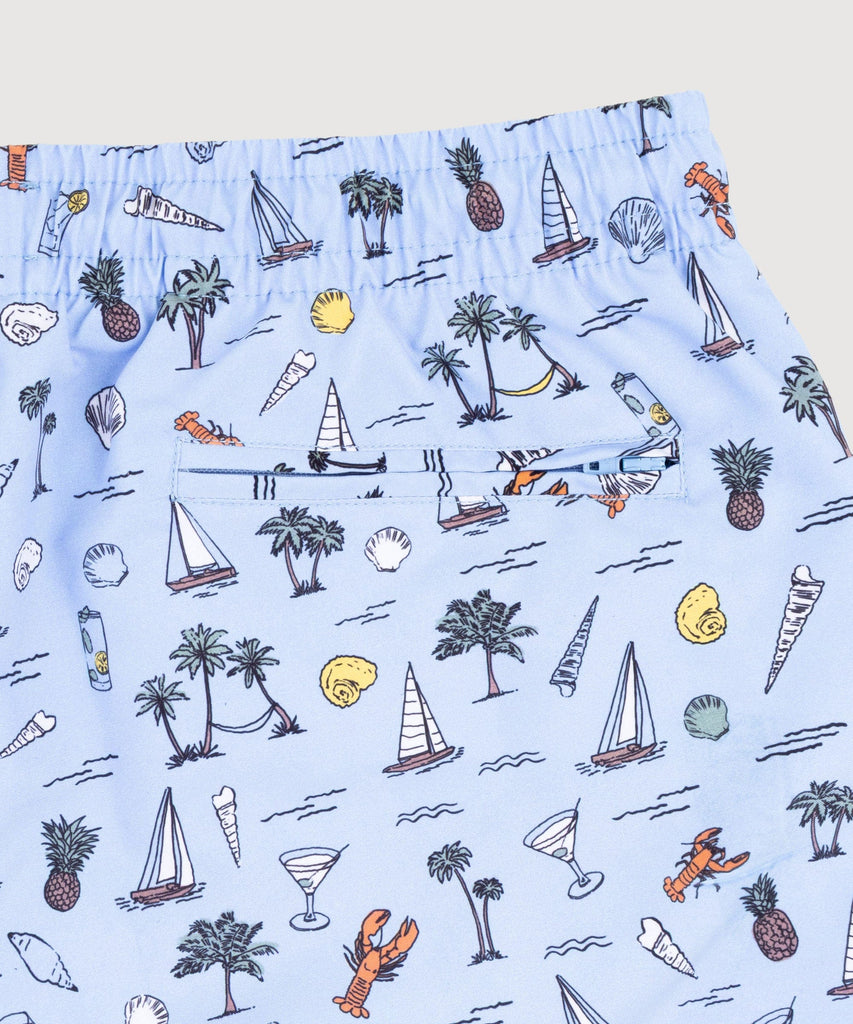 Printed Swim Shorts