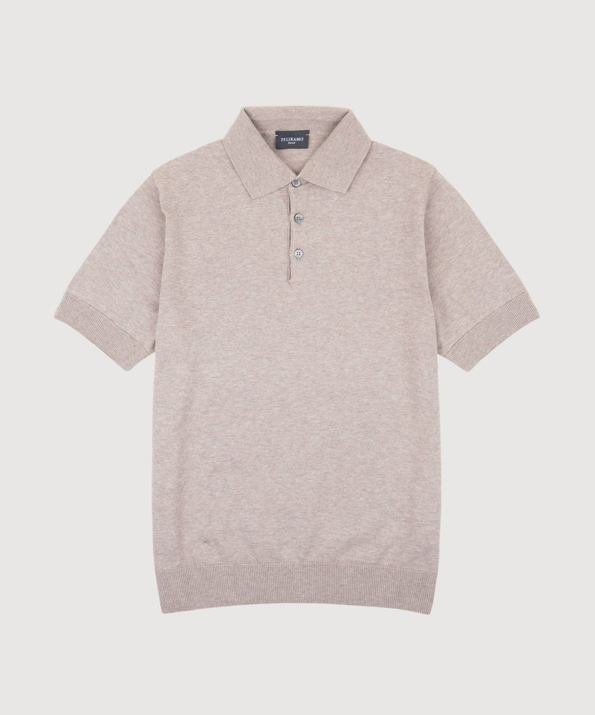 Short Sleeve Polo Sweater