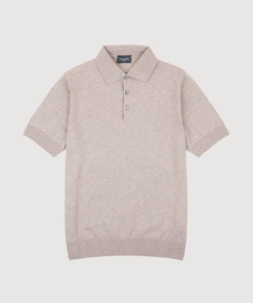 Short Sleeve Polo Sweater
