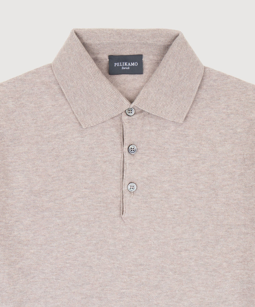 Short Sleeve Polo Sweater