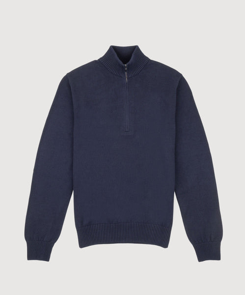 Cotton Half Zip
