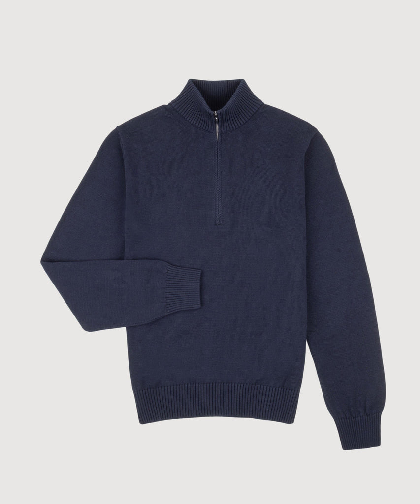 Cotton Half Zip