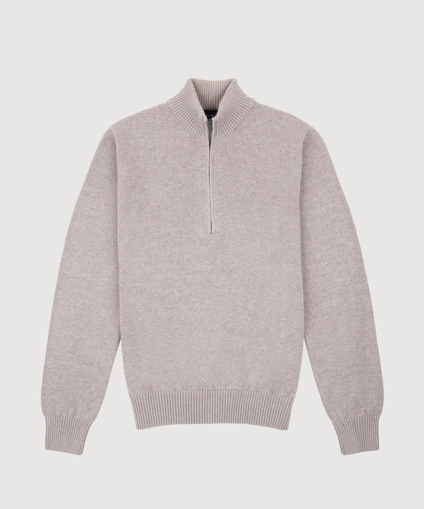 Cotton Half Zip