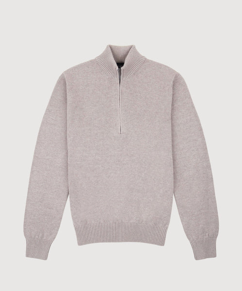 Cotton Half Zip