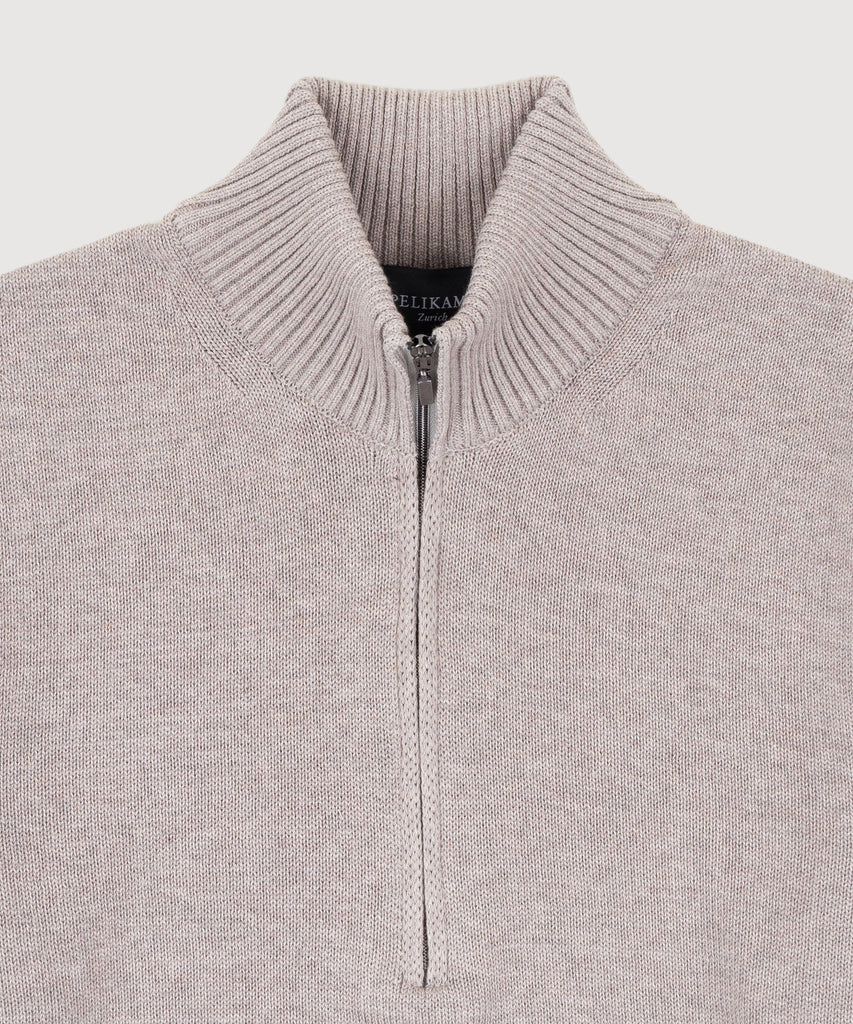 Cotton Half Zip