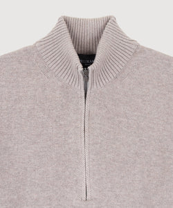 Cotton Half Zip