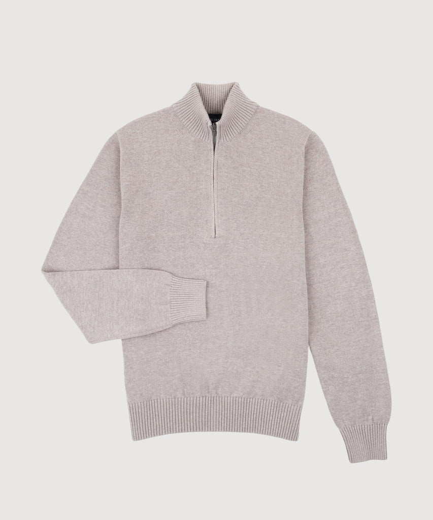 Cotton Half Zip