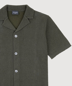 Short Sleeve Boucle Shirt