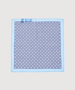 Cotton Silk Pocket Square Flower