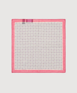 Cotton Silk Pocket Square Flower