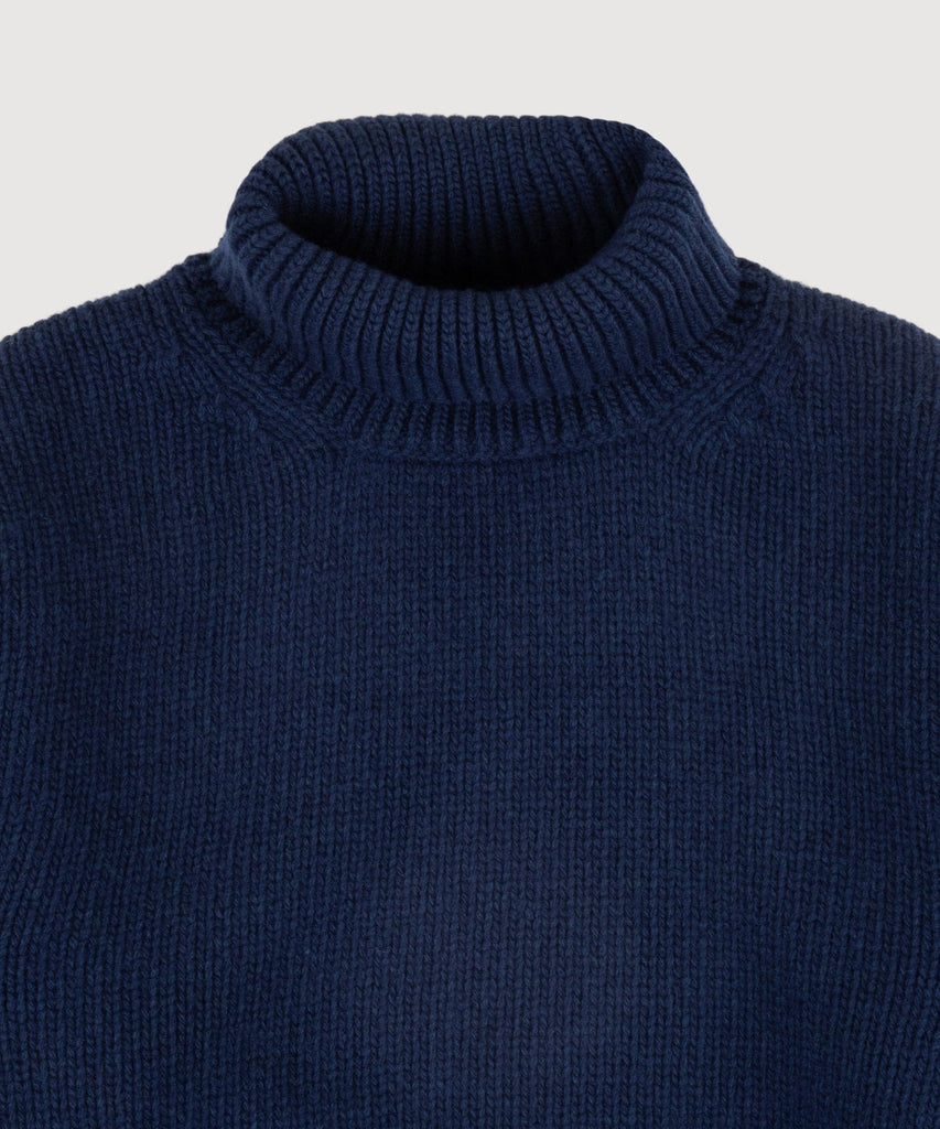 Schwerer Rollkragenpullover