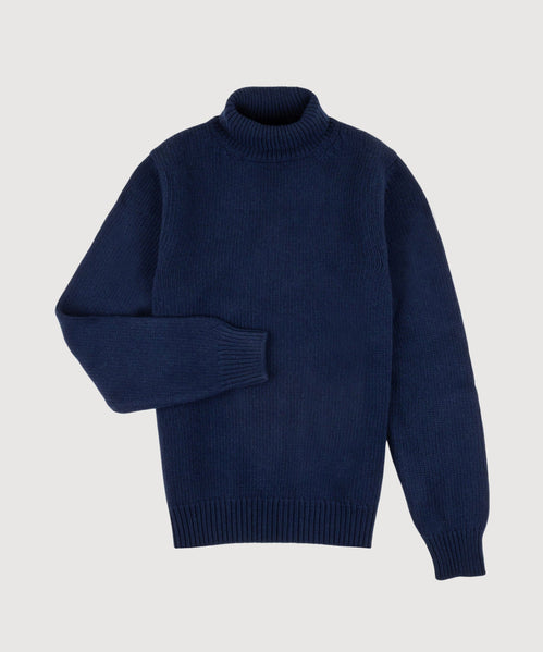 Schwerer Rollkragenpullover