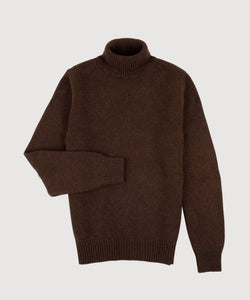Schwerer Rollkragenpullover