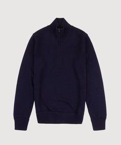 Half Zip Wool Sweater