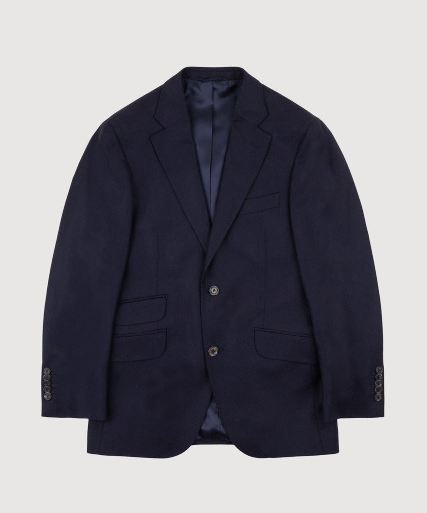 Wool Cashmere Hopsack Jacket