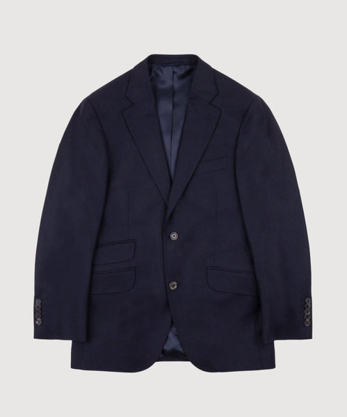 Wool Cashmere Hopsack Jacket