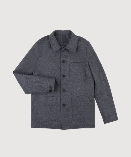 Casual Wool Overshirt