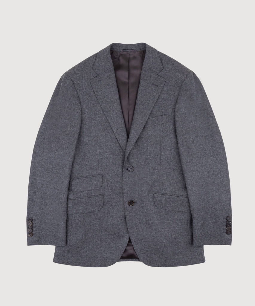 Wool Cashmere Hopsack Jacket