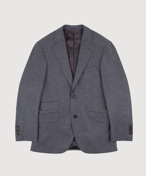 Wool Cashmere Hopsack Jacket